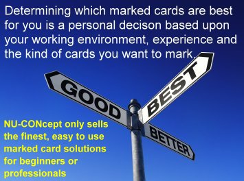 best marked cards